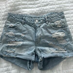 H&M Regular Waist Shorts and Denim Size:4